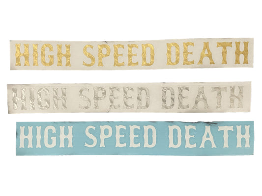 HIGH SPEED DEATH SWING ARM STICKER